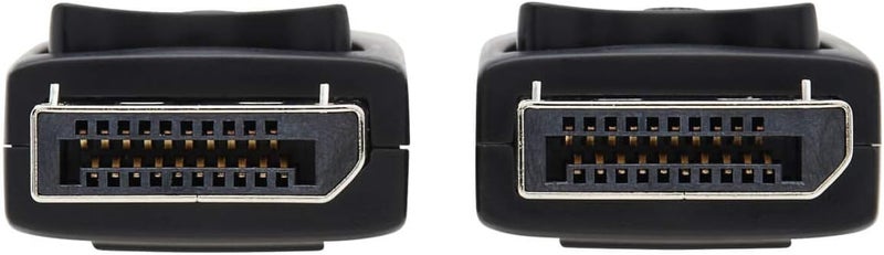 TRIPPLITE كابل DisplayPort مع مشابك، DP إلى DP، موصلات ذكر إلى ذكر، جودة 4K @ 60Hz، أسود، 10 أقدام / 3 أمتار، (P580-010) - Image 3